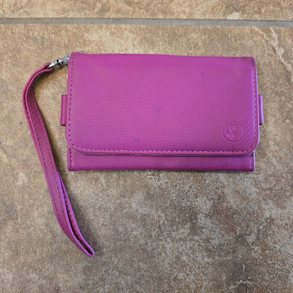 Pink Body Glove Oversized Wallet